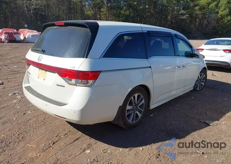 2016 Honda Odyssey Touring/Touring Elite z USA, uszkodzony, nr VIN 5FNRL5H94GB047798